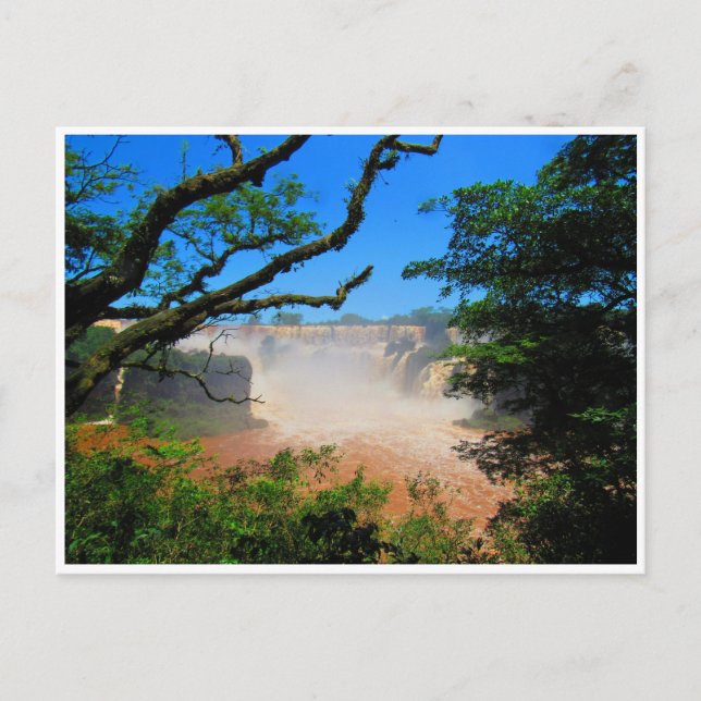 Carte Postale les chutes d'iguazu (Devant)