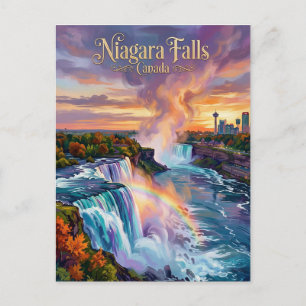 Carte Postale Les chutes du Niagara Canada