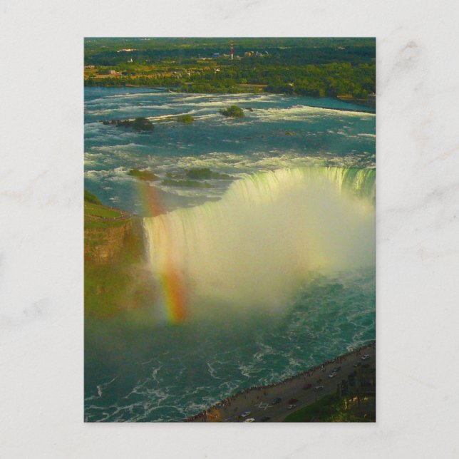 Carte Postale les chutes du Niagara chutes en fer à cheval (Devant)