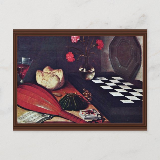 Carte Postale Les Cinq Sens De Baugin Lubin (Meilleure Qualité) (Devant)