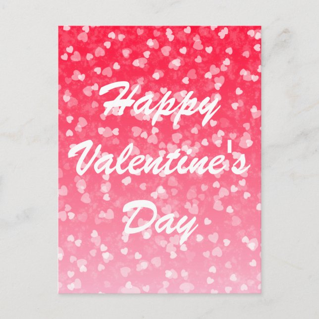 Carte Postale Les Coeurs et l'Amour de Valentine (Devant)