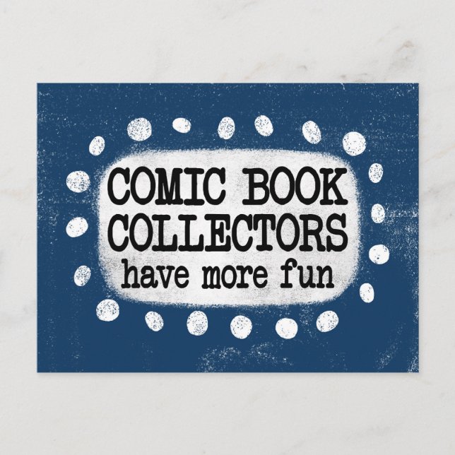 Carte Postale Les Collectionneurs De Livres Comiques Ont Plus De (Devant)