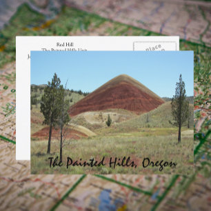 Carte Postale Les collines peintes, Oregon Photo Voyage