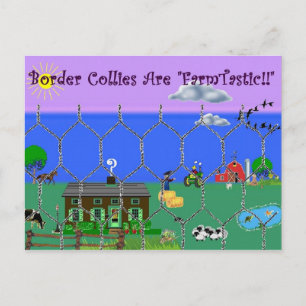 Carte Postale Les Colons Frontaliers Sont "Agricoles Tastiques"~