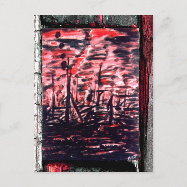 Carte Postale Les conséquences (Devant)