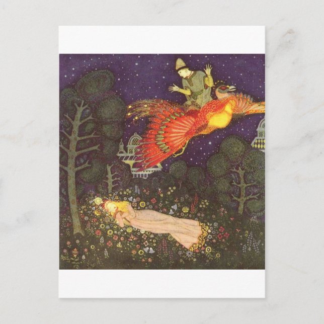 Carte Postale Les contes de fées de Dulac (Devant)