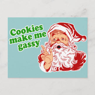 Carte Postale Les cookies Me Rendent Gassy