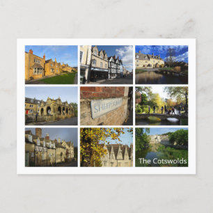 Carte Postale Les Cotswolds