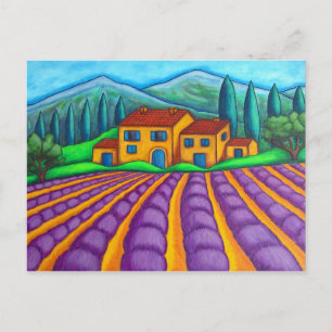 Carte postale Les Couleurs de Provence