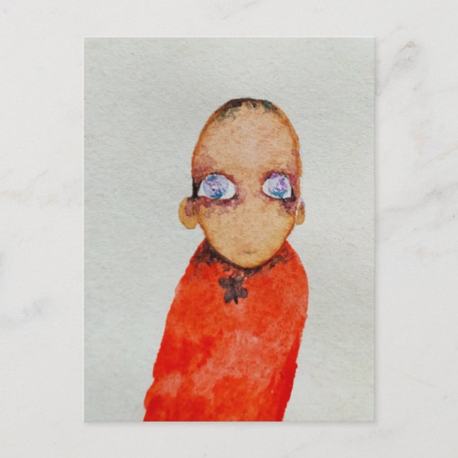 Carte Postale Les couleurs sont des émotions (Devant)