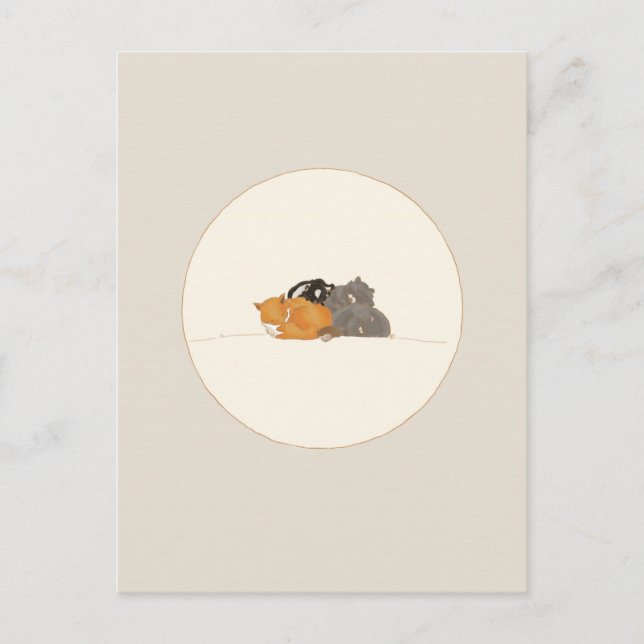 Carte Postale Les créatures dormantes (Devant)