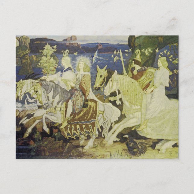 Carte Postale Les cyclistes de Sidhe (Devant)