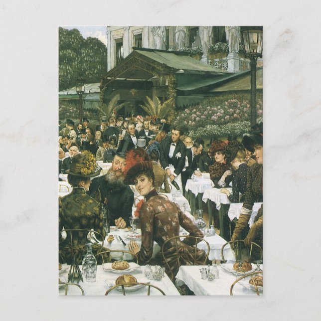 Carte Postale Les dames de l'artiste par James Tissot, Art Vinta (Devant)