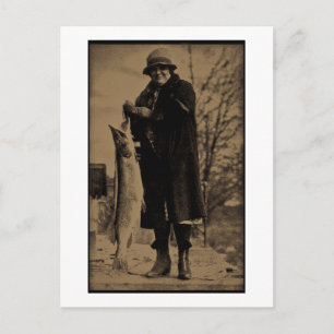 Carte Postale Les dames, les grands !