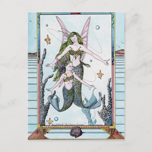 Carte Postale Les Danseurs (Devant)