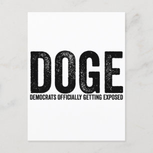 Carte Postale Les Démocrates se font officiellement exposer