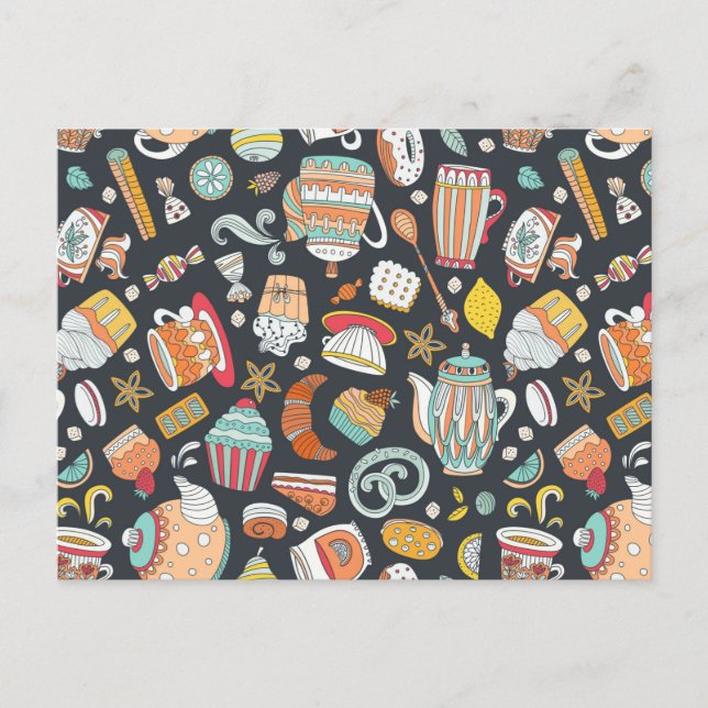 Carte Postale Les déserts de Sweets & Traitements (Devant)