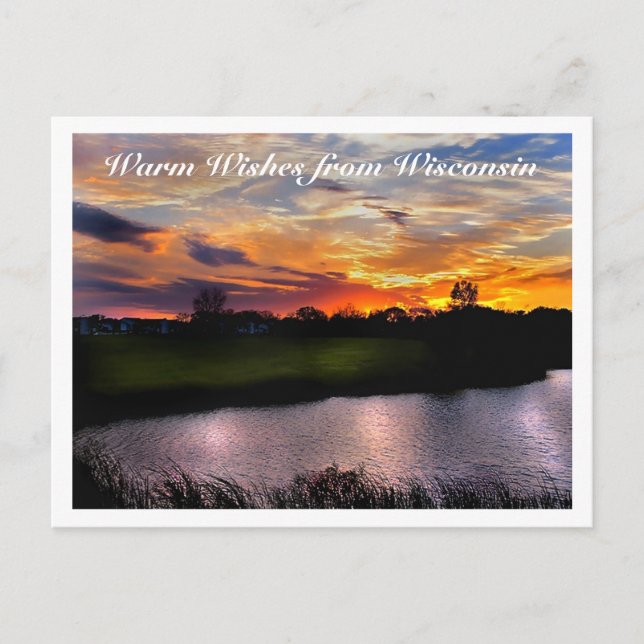 Carte Postale Les désirs chauds du Wisconsin (Devant)