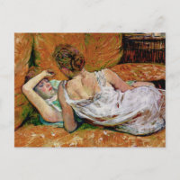 Les deux amis par Henri de Toulouse-Lautrec