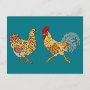 Carte Postale Les deux États-Unis