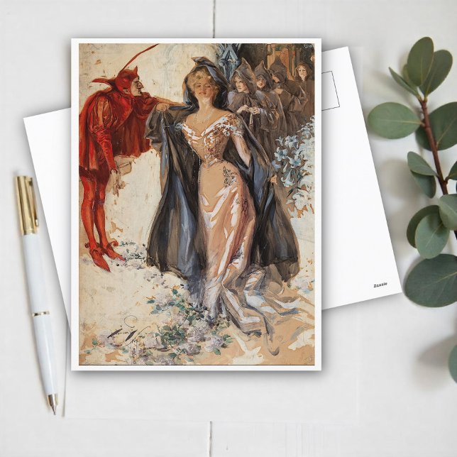 Carte Postale Les Disciples, Harrison Fisher (Créateur téléchargé)