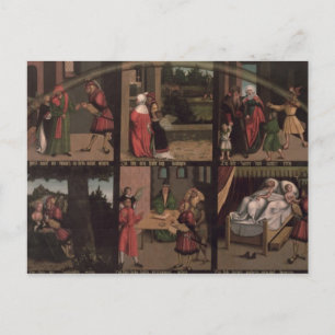 Carte Postale Les dix commandements