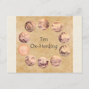 Carte Postale Les Dix images d'Oxherding