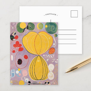 Carte Postale Les Dix Plus Grands N° 7   Hilma af Klint