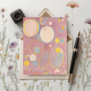 Carte Postale Les dix plus grands n° 8 Adulthood, Hilma af Klint
