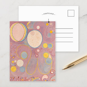 Carte Postale Les Dix Plus Grands N° 8   Hilma af Klint