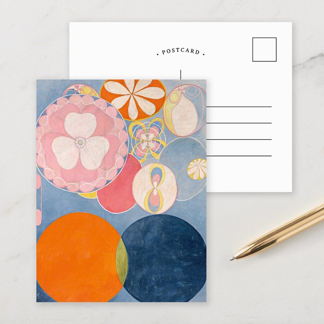 Carte Postale Les Dix Plus Grands No. 2 | Hilma af Klint (Créateur téléchargé)