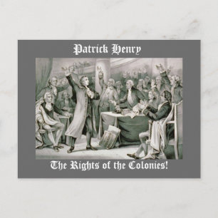 Carte Postale Les droits des colonies !