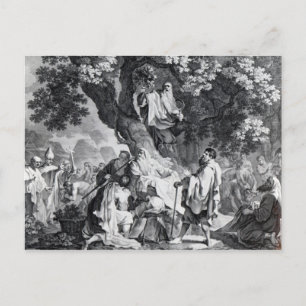 Carte Postale Les druides, ou la conversion des Britanniques
