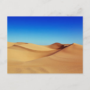 Carte Postale Les dunes de sable impériales, Californie