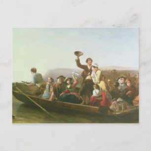 Carte Postale Les émigrants