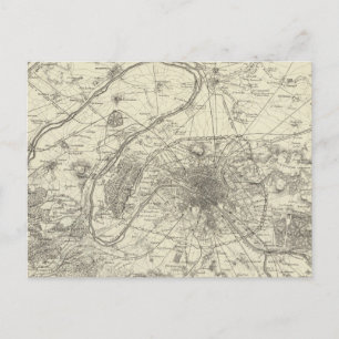 Carte Postale Les Environs De Paris