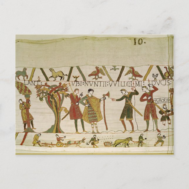 Carte Postale Les envoyés du duc William sont envoyés au comte G (Devant)