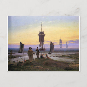 Carte Postale Les étapes de la vie par Caspar David Friedrich