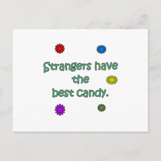 Carte Postale Les Étrangers Ont Le Meilleur Bonbon