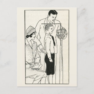 Carte Postale Les examens périodiques sont nécessaires vintages