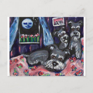 Carte Postale Les experts sentent la lune lunaire lunaire