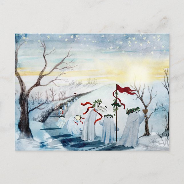 Carte Postale Les fantômes de la Wassailing (Devant)