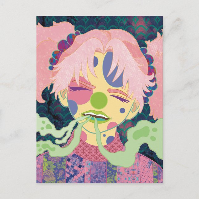 Carte Postale Les fantômes en moi (Devant)