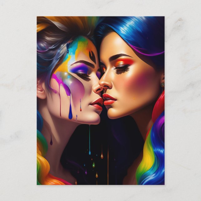 Carte Postale Les femmes amoureuses (Devant)