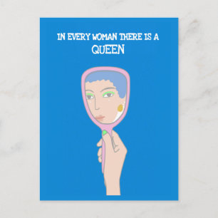 Carte Postale Les femmes sont une créature merveilleuse