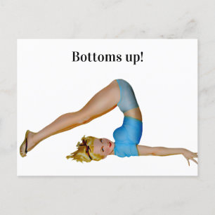 Carte Postale Les fesses !