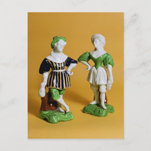 Carte Postale Les figurines de Rockingham de Commedia (Devant)