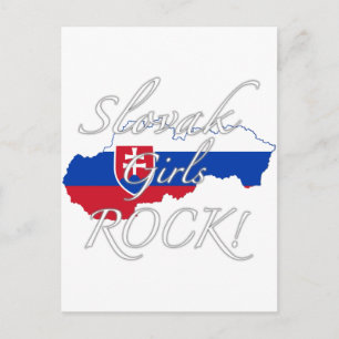 Carte Postale Les filles slovaques Rock !