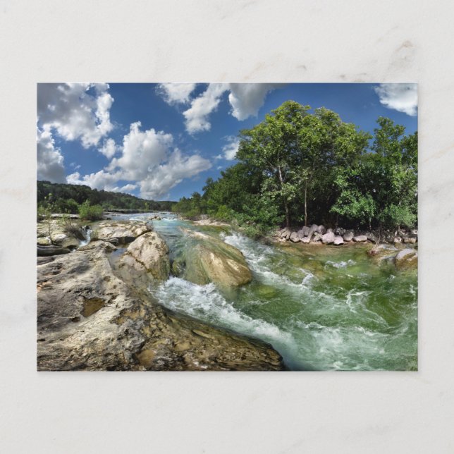 Carte Postale Les Flats de Barton Creek à Austin, Texas (Devant)