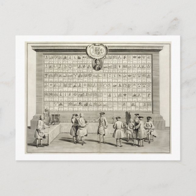 Carte Postale Les Free Masons, avec des enseignes pour les diffé (Devant)